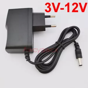 AC Adapter DC 3V 4.5V 5V 6V 7.5V 8V 9V 10V 12V 500mA 1A power supply 5.5mm 2.1mm - Bild 1 von 27