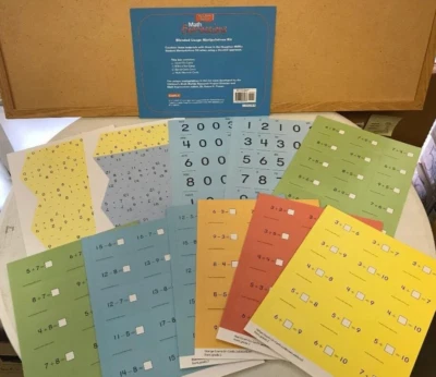 MATH EXPRESSIONS Blended Usage Manipulatives Kit,  Grade 2 NEW Houghton Mifflin - Image 1 of 2