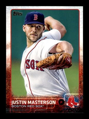 2015 Topps #433 Justin Masterson Boston Red Sox - Image 1 of 2