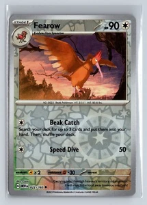 Fearow - 022/165 - Scarlet & Violet 151 - Reverse Holo Rare - NM - Bild 1 von 2