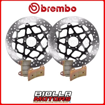 KIT PASTIGLIE + DISCHI BREMBO DUCATI 748 SPS 748 1998 ANTERIORE [73 - Flottante] - Изображение 1 из 4