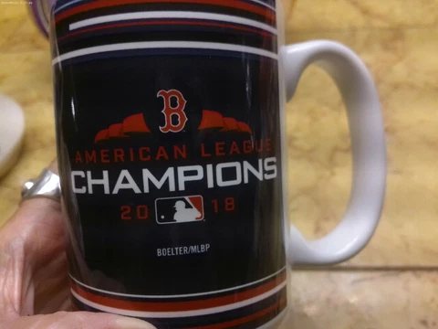 Boston Red Sox American League Champions 2018 Coffee Mug Cover