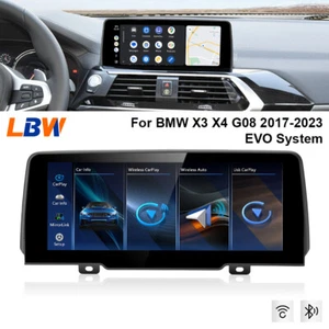 10.25'' Car Multimedia Screen Video Radio For BMW X3 X4 G08 2017-2023 EVO System - Foto 1 di 12