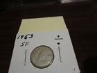 1953 SF - Canada 10 cent - Canadian silver dime - 