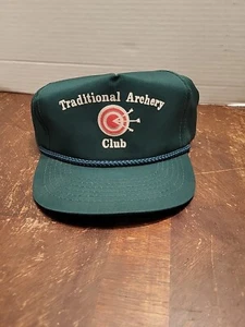 Vintage Traditional Archery Club Kids Hat Green - Picture 1 of 12