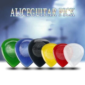 10pcs Guitar Picks Acoustic Electric Bass Plectrum 1/2/3mm Guitar Accessories - Picture 1 of 15