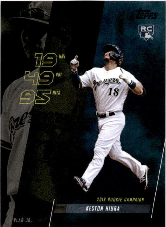 2019 Topps X Vlad Jr. The Legend Rookie Campaign #7 Keston Hiura  Brewers  - Image 1 of 2
