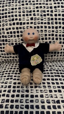 1984 年复古 CABBAGE 贴片 KID,PORCELAIN JEFFREY NICHOLAS — 第 1/4 张图片