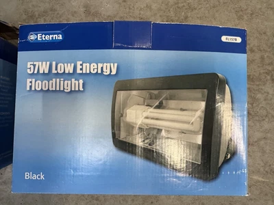 Proyector Eterna 57W Low Energy negro, FL157B Foto 1 de 4