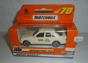 MATCHBOX / MODELLAUTO / MERCEDES-BENZ TAXI / 1998 / #2454# - Bild 1 von 1