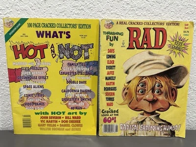 Cracked Magazine Collectors Edition #77 Jan 89 & #83 July 1990 Read Desc - Image 1 of 4