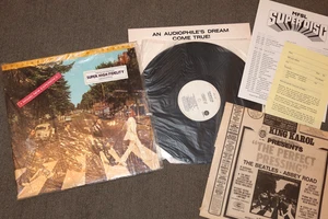 Shrink/Hype THE BEATLES ABBEY ROAD LP ORIG. MASTER RECORDING MFSL w/ extras - Picture 1 of 5