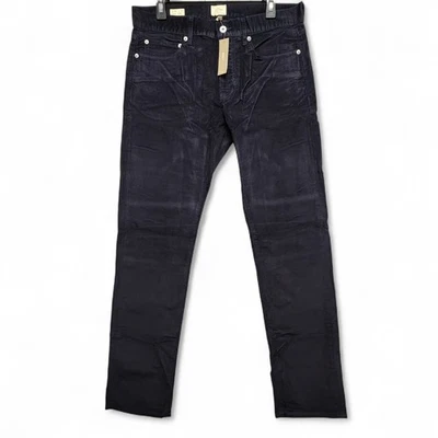 J.Crew 484 Corduroy Pants Mens 32x32 Slim Fit Tapered Leg Navy Blue NEW w/ Tag - Image 1 of 4