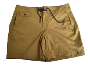 Filson Glacier Bay Trunks 20218751 Dark Burlap Tan Bronze Ochre Board Shorts 34 - Picture 1 of 12