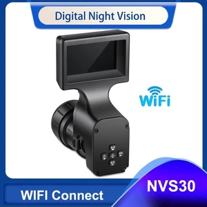 NVS30 Digital Night Vision Rifle Scope WIFI Connect IR 1080P Camera Recorder - Picture 1 of 24