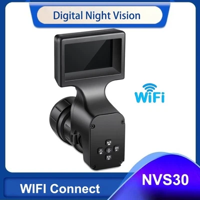 NVS30 Digital Night Vision Rifle Scope WIFI Connect IR 1080P Camera Recorder - Image 1 of 4