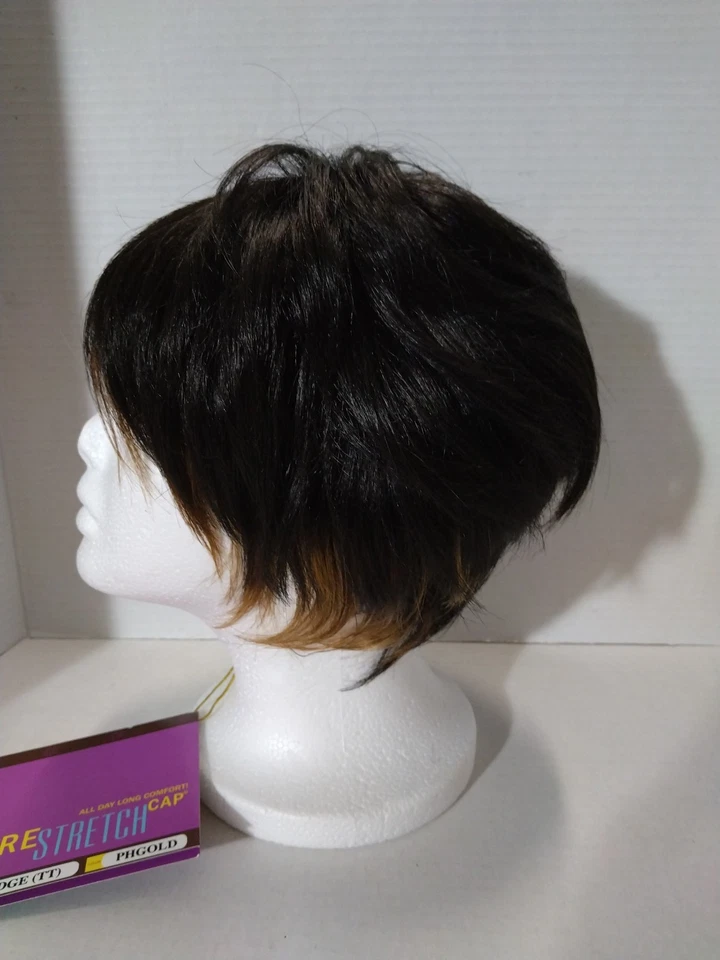 BEVERLY JOHNSON SYNTHETIC WIG EDGE TT 纯拉伸帽 PH 金色 — 第 1/4 张图片