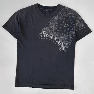 Vintage Y2K Sullen Bandana Grafik T-Shirt Nice Fade Skater Surfer Größe Herren S - Bild 1 von 7