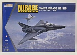 Kinetic Model 1/48 K48058 Swiss Air Force Mirage IIIS/RS Complete Kit - Picture 1 of 2