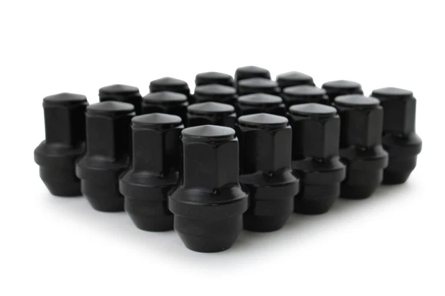 New Black Lug Nuts 20pc fits 2012-2021 Tesla Model 3 S X Y 2007065 - Image 1 of 2