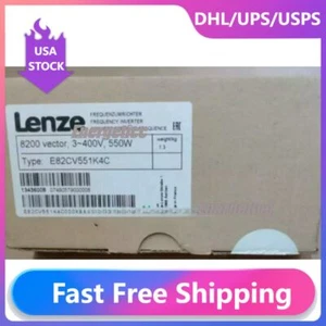 US Free TAX 1 PCS New LENZE E82CV551_K4C inverter E82CV551K4C - Imagen 1 de 3