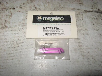 RC Megatech Nitro MT Tower Brace Set Aluminum Purple MTC22154 - Image 1 of 2