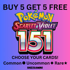 Pokémon SV04: Scarlet & Violet: 151 (English) - /165 Choose Your Cards!