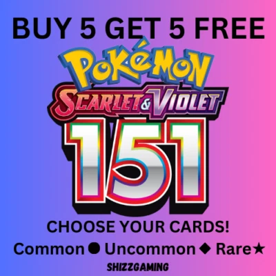 Pokémon SV04: Scarlet & Violet: 151 (English) - /165 Choose Your Cards! - Image 1 of 4