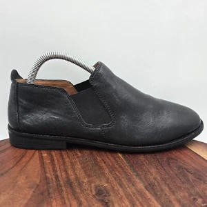 Gentle Souls Essex Boots Women 9.5M Black Leather Comfort Chelsea Pull On Bootie - Picture 1 of 11