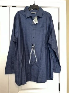 Daniel Cremieux Blue Heather 2XB Men’s Shirt NWT $98 - Picture 1 of 7