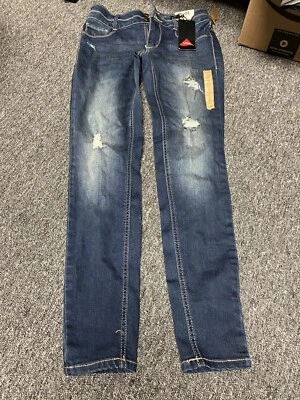 Leggings de jean de tiro medio MUDD para niña talla 12 nuevos con etiquetas Foto 1 de 2