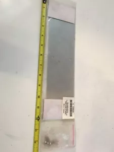 Grainger 5U632A Piastra per porta graffiata 3" x 12" (DP1) - Foto 1 di 1