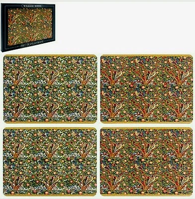 4er Set Tischsets Woodpecker Tapestry William Morris The Leonardo Collection - Bild 1 von 3