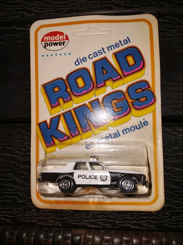 Vintage Playart Modelo Power Chevy Caprice Carro de Polícia Estado Perfeito no Cartão Não Perfurado HTF - Imagem 1 de 1