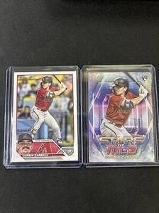 2023 Topps Series 2 Corbin Carroll+ Stars Of MLB Rookie!!!! 🔥⚾️🔥⚾️ Lot Of 2 - Picture 1 of 6