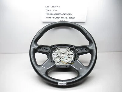 2012-2016 Audi S7 A6 A7 Quattro Steering Wheel Heated 616690400E OEM - Image 1 of 4