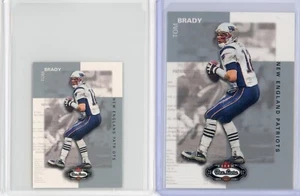 2002 Fleer Box Score #22 Tom Brady Full Size + Mini Insert Lot Patriots - Picture 1 of 2