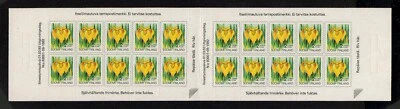 FINLAND, SCOTT # 836A, COMPLETE MNH BOOKLET YEAR 1993 IRIS SELF-ADHESIVE, CV $45 - Image 1 of 3