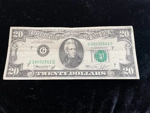 1974 20 DOLLAR BILL-SMALL FACE FEDERAL RESERVE NOTE - Picture 1 of 1