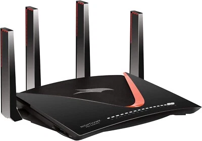 Nighthawk XR700 Pro Gaming WiFi Router  Quad Core CPU 6 Gigabit Ethernet Ports - Image 1 of 3