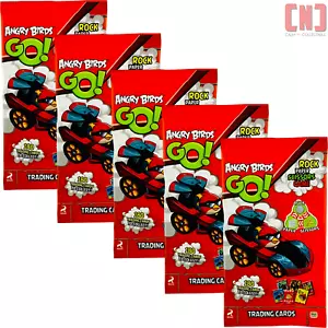 5x Angry Birds GO! Trading Cards Sealed Booster Packs Bundle Lot - Picture 1 of 2
