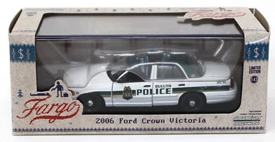 Greenlight 86636 2006 Ford Crown Victoria Duluth Police Fargo 1:43 Mint/ Box - Image 1 of 4