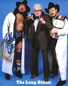 Foto autografiada 8x10 WCW BLACK BART lucha libre WWE/NWA con certificado de autenticidad - Imagen 1 de 1