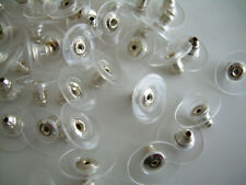 10pcs Earring Safety Backs Stoppers Replacement for Studs or Secure Hook Earring