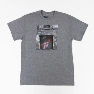 Camiseta Reebok Hombre Logo Gráfico Gris Oscuro Talla M - Imagen 1 de 5