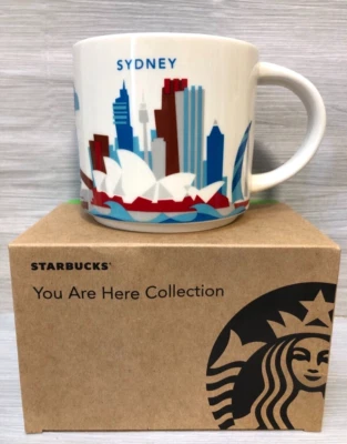 Taza de café Australia Sydney Starbucks 14 oz You Are Here Collection YAH NUEVO Foto 1 de 4