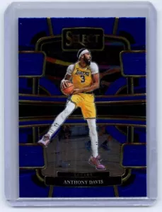 2023-24 Panini Select #20 Anthony Davis Blue (Retail Base) - Picture 1 of 2