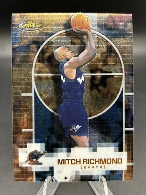 2000-01 Topps Finest #124 Mitch Richmond Washington Wizards Foto 1 de 2