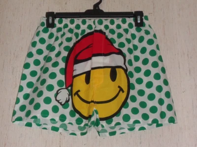 NWT MENS JOE BOXER Merry X-mas SANTA W/ POLKA DOTS BOXER SHORTS  SIZE L (36-38) - Image 1 of 3