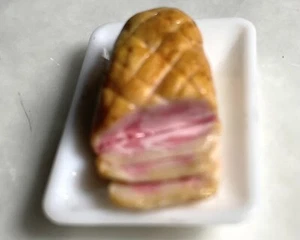 New Handmade Miniature 1:12 Dollhouse Ham - Picture 1 of 1